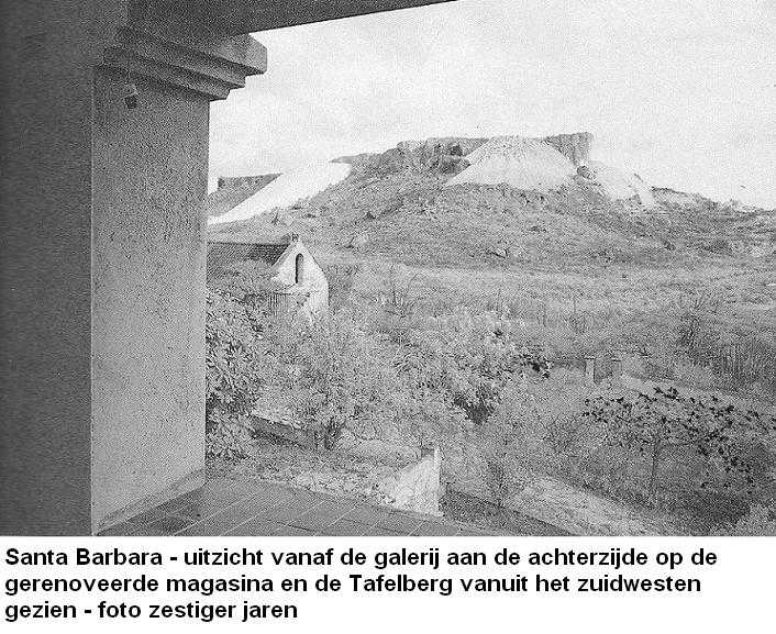 55. Santa Barbara uitzicht achterzijde zestiger jaren